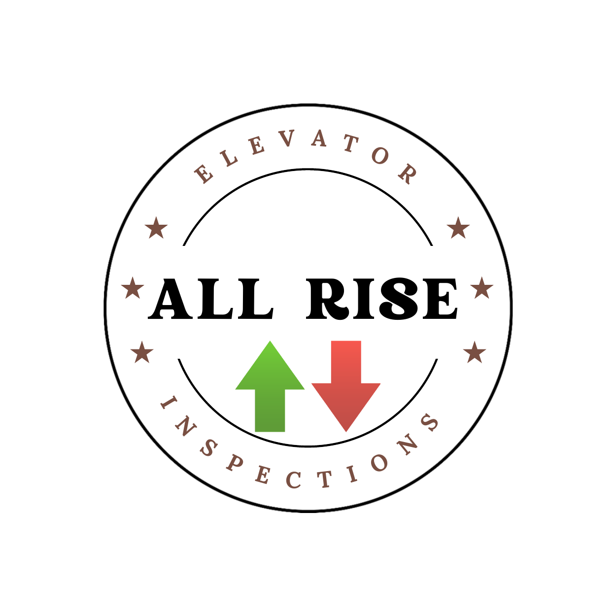 All Rise Elevator Inspections logo